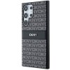DKNY DKHCS24LPRTHSLK S24 Ultra S928 czarny/black hardcase Leather Mono Stripe & Metal Logo